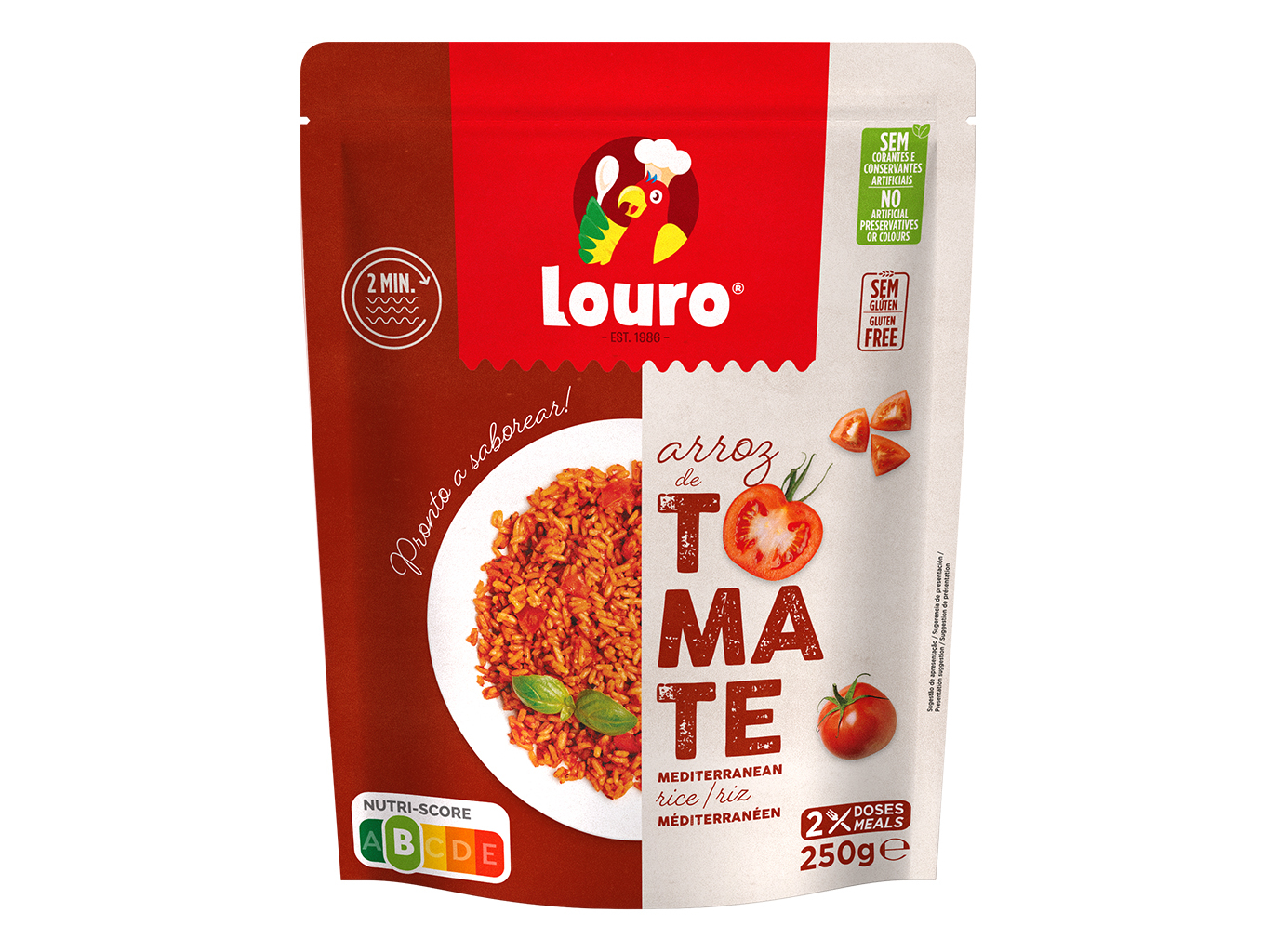 ARROZ C/TOMATE LOURO 250G