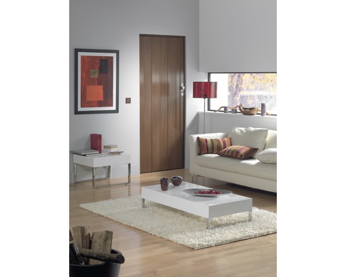 Grosfillex vouwdeur Axia teak 84 x 205 cm