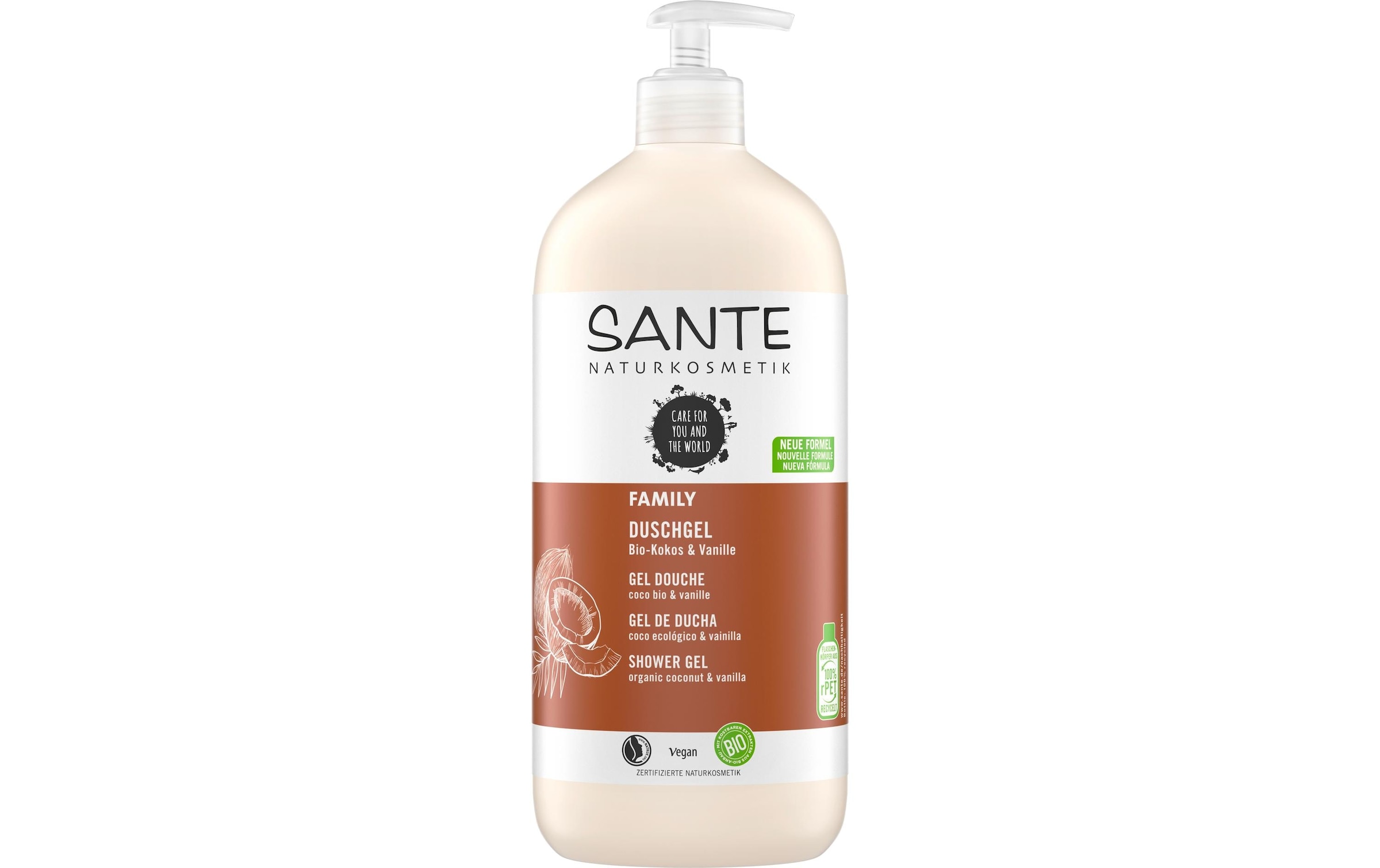 SANTE Duschgel »Kokos & Vanille«