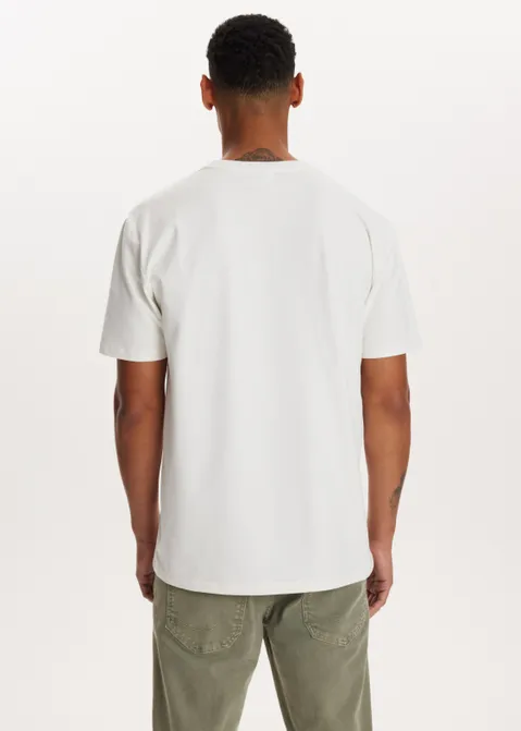 Peach t-shirt off-white (WIT.O)