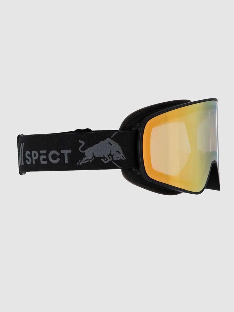 Red Bull SPECT Eyewear Rush Black Goggle orange with gold