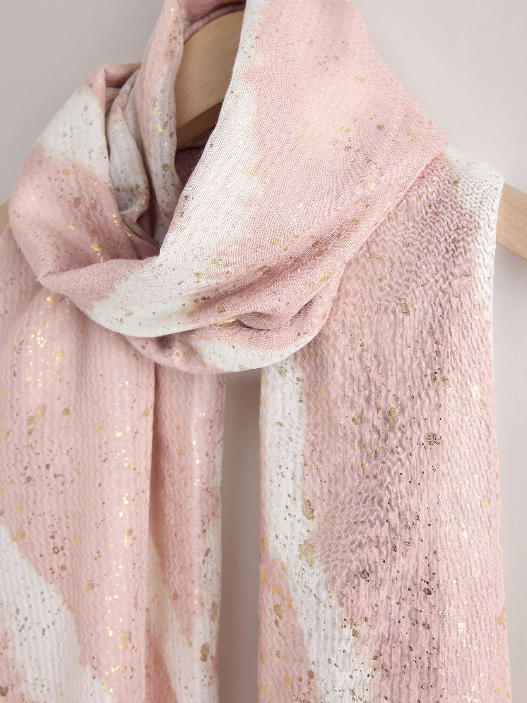 Pink Marble Foil - Lichte sjaal