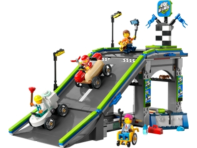 LEGO Snelle schans voor raceauto's (60460)