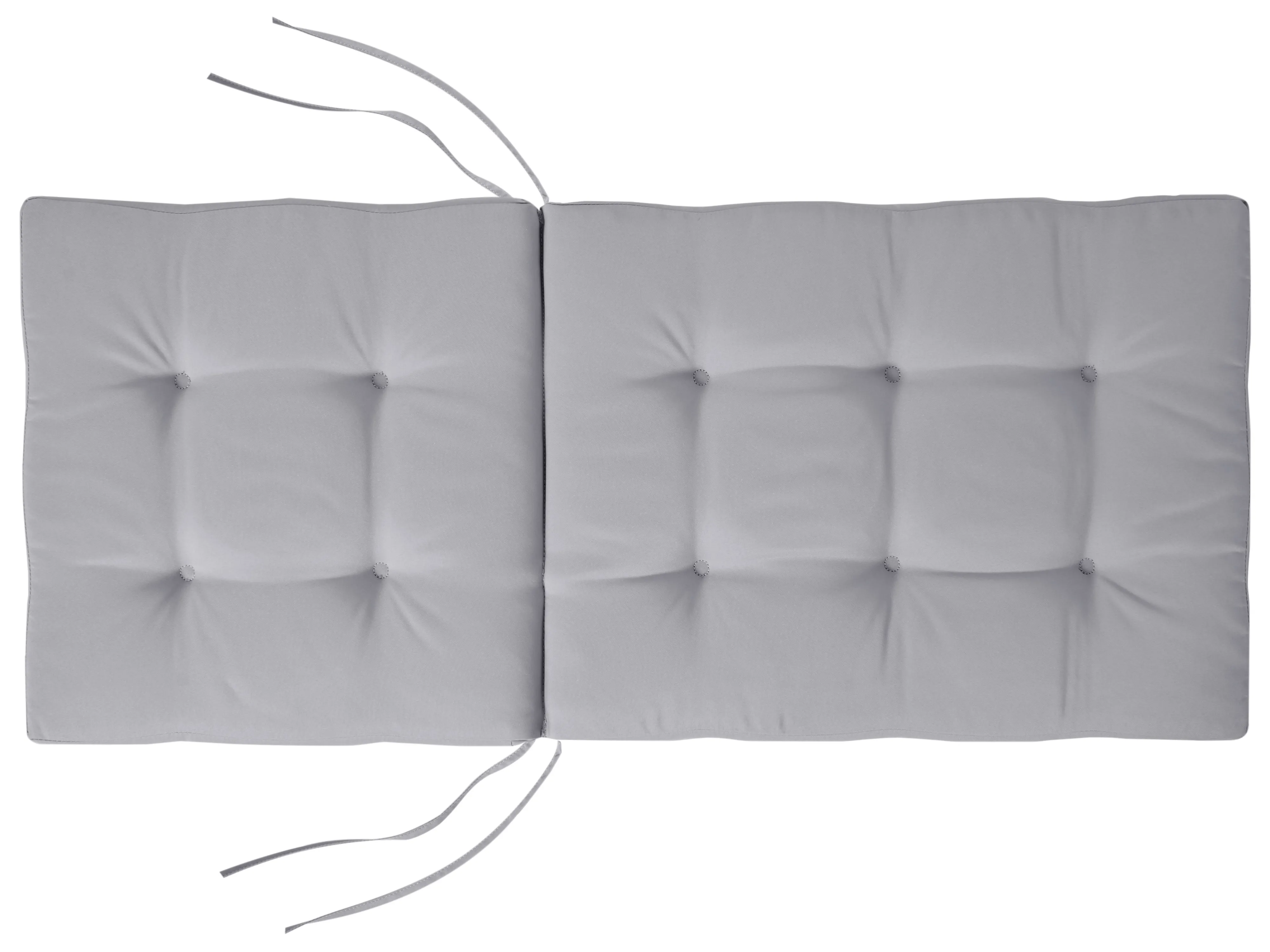 Set van 2 rug/zitkussens MAUI PREMIUM Lichtgrijs