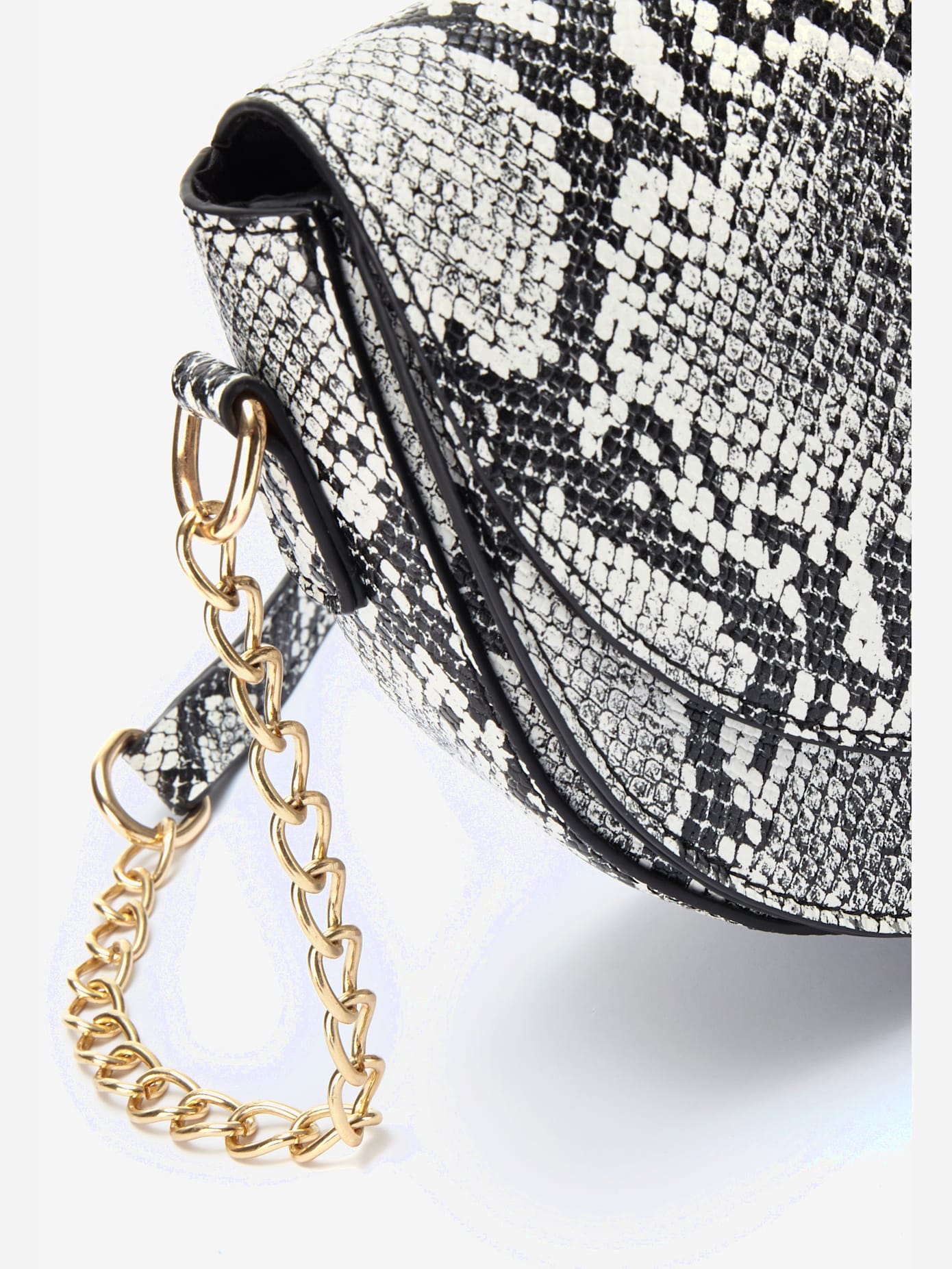 Sac en bandoulière sac à main à imprimé animal tendance