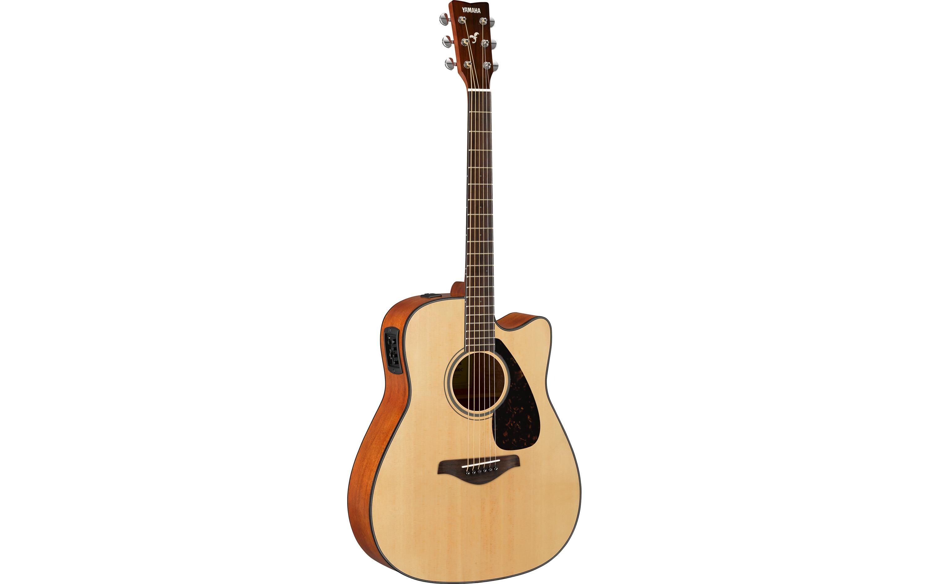 Westerngitarre FGX800C – Natur<br>Elektroakustische Westerngitarre mit Cutaway