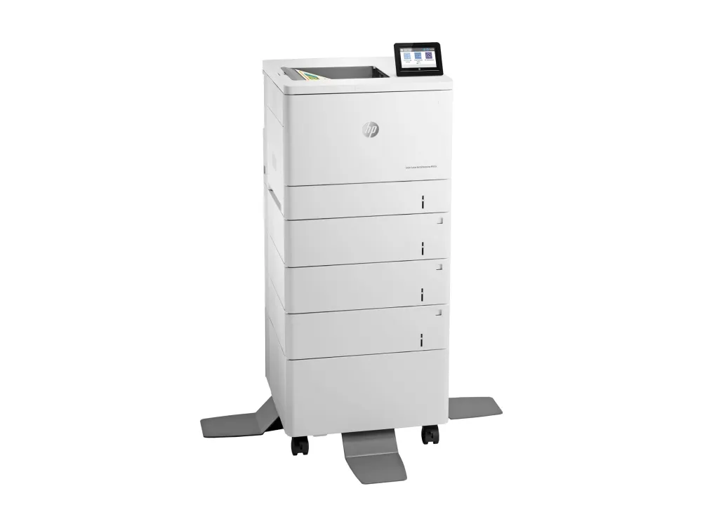 HP Color LaserJet Enterprise M555x - Printer - farve - Duplex - laser - A4/Legal - 1200 x 1200 dpi - op til 38 spm (mono) / op til 38 spm (farve) - kapacitet: 650 ark - USB 2.0, Gigabit LAN, Wi-Fi(n), USB 2.0 vært