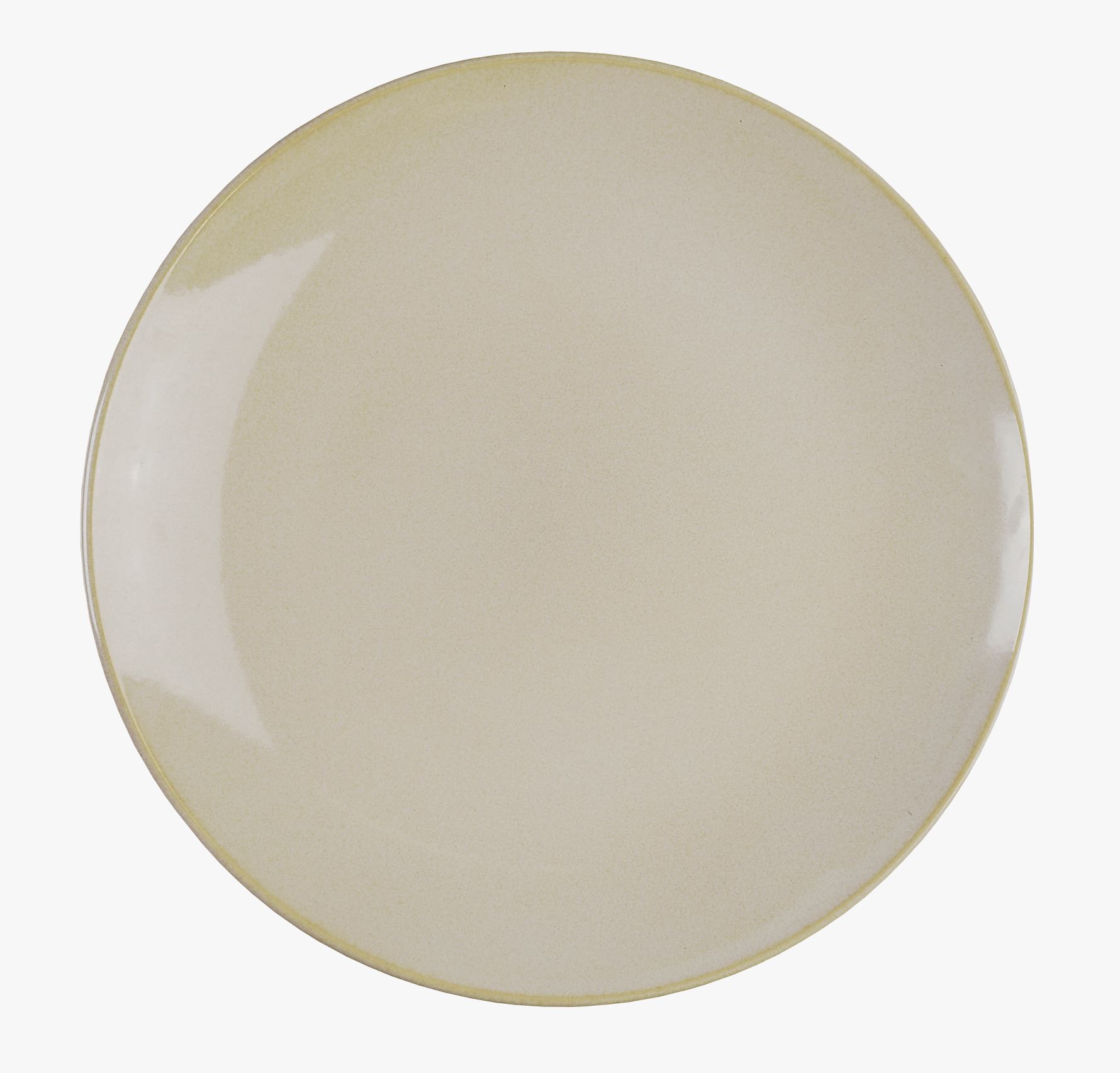 Middagstallerken lys beige - ø 27,3 cm
