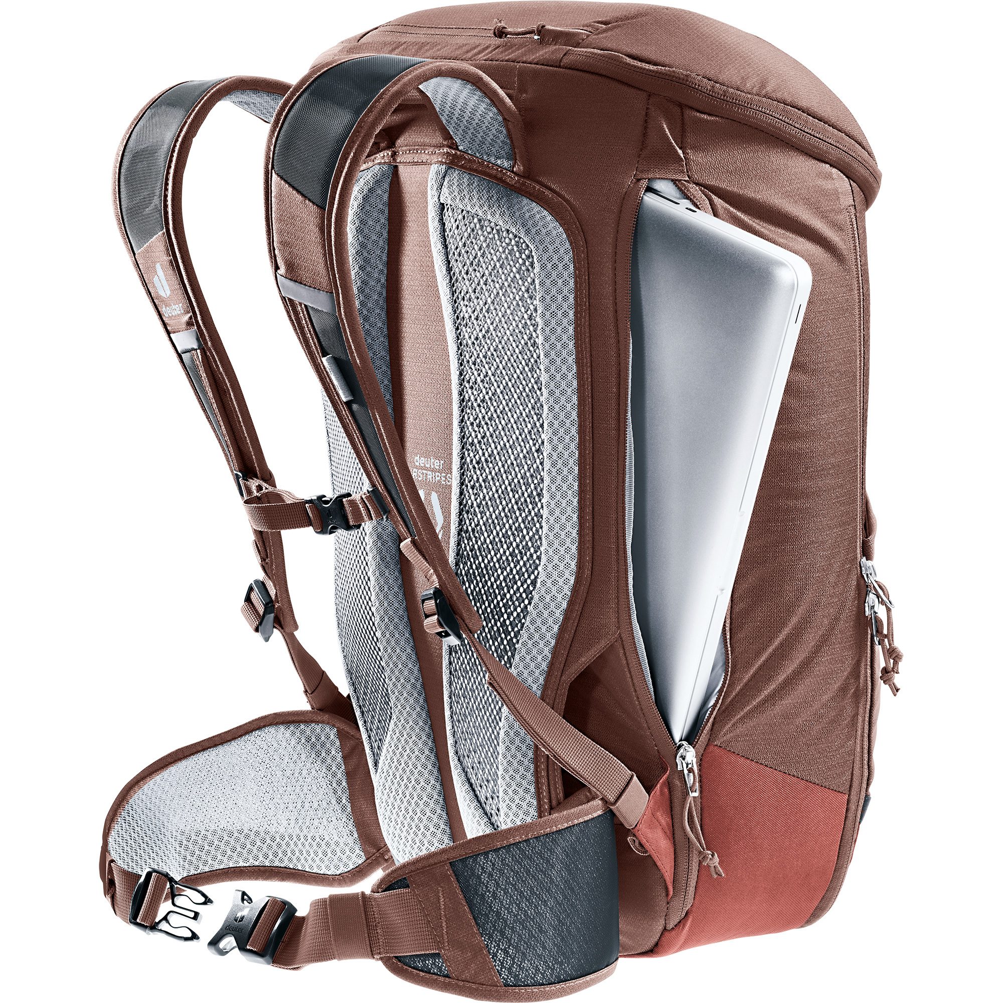 deuter Rotsoord 25l+5 Bike Rucksack raisin caspia