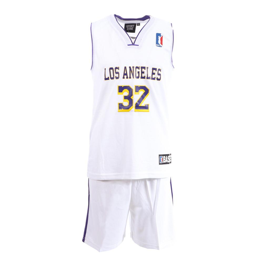 Sport Zone Los Angeles Ensemble de basket Noir/Orange Enfant Sport Zone
