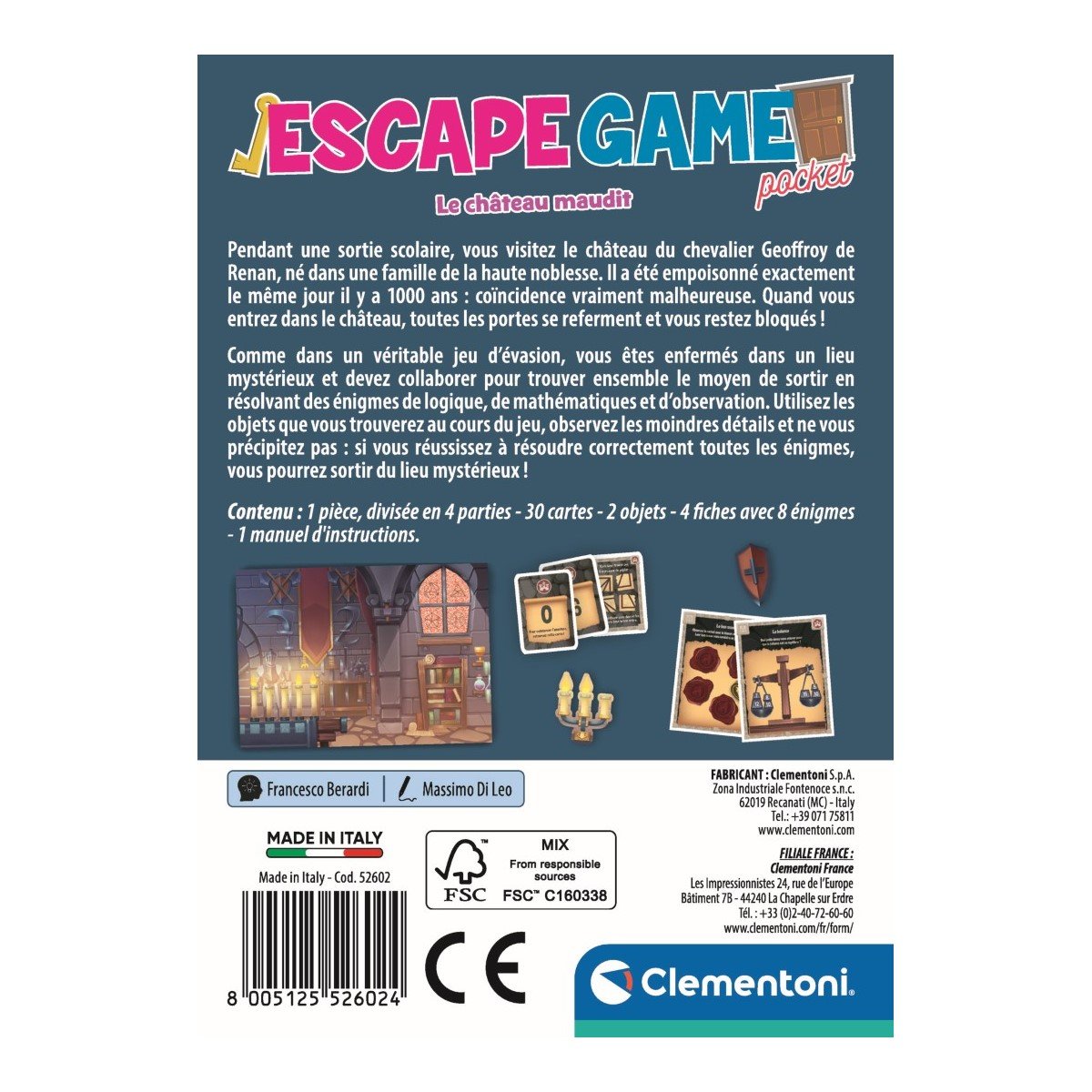 Escape Game Pocket Le Château Maudit