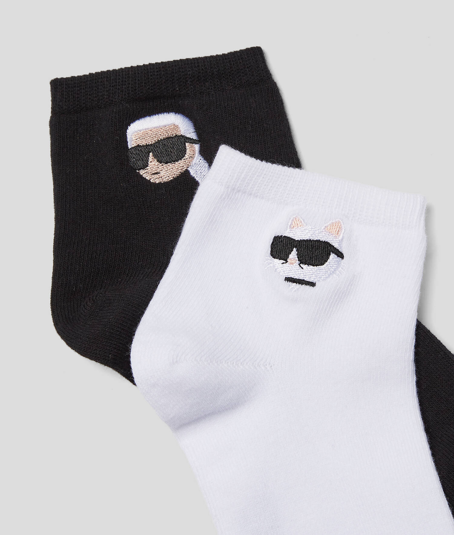 SOQUETTES IKON – LOT DE 3 - Noir/Blanc/Gris
