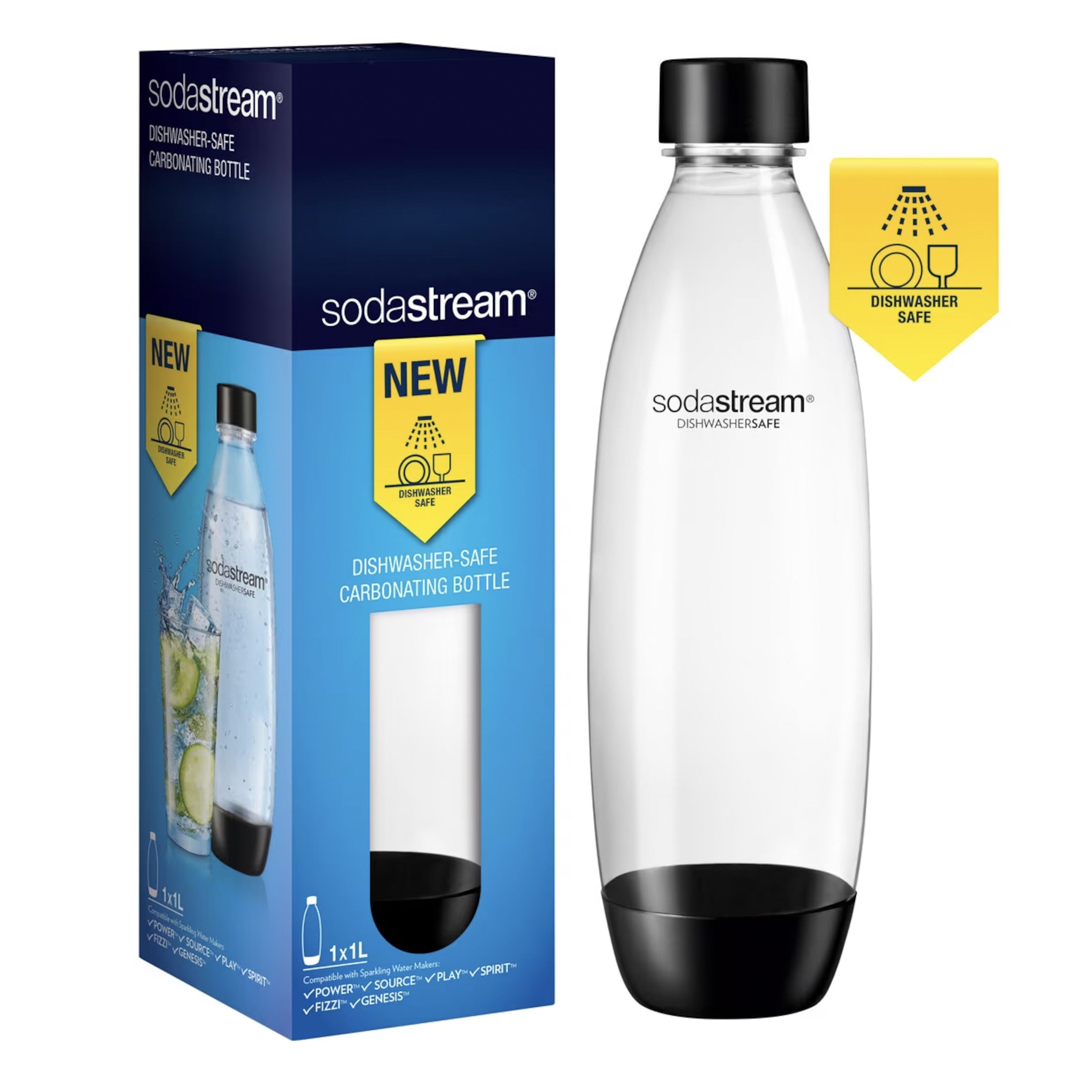 Sodastream Fuse Flaske for Sodastream 1 l 1-pk.