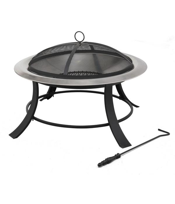 tepro Feuerstelle Silver City, ca. Ø74/H50 cm