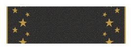 Duni tafellaken Sparkles Black 20 ST