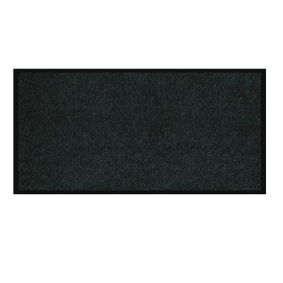Tapis de sol absorbant RAINBOW - 90 x 150 cm - en polyamide - noir