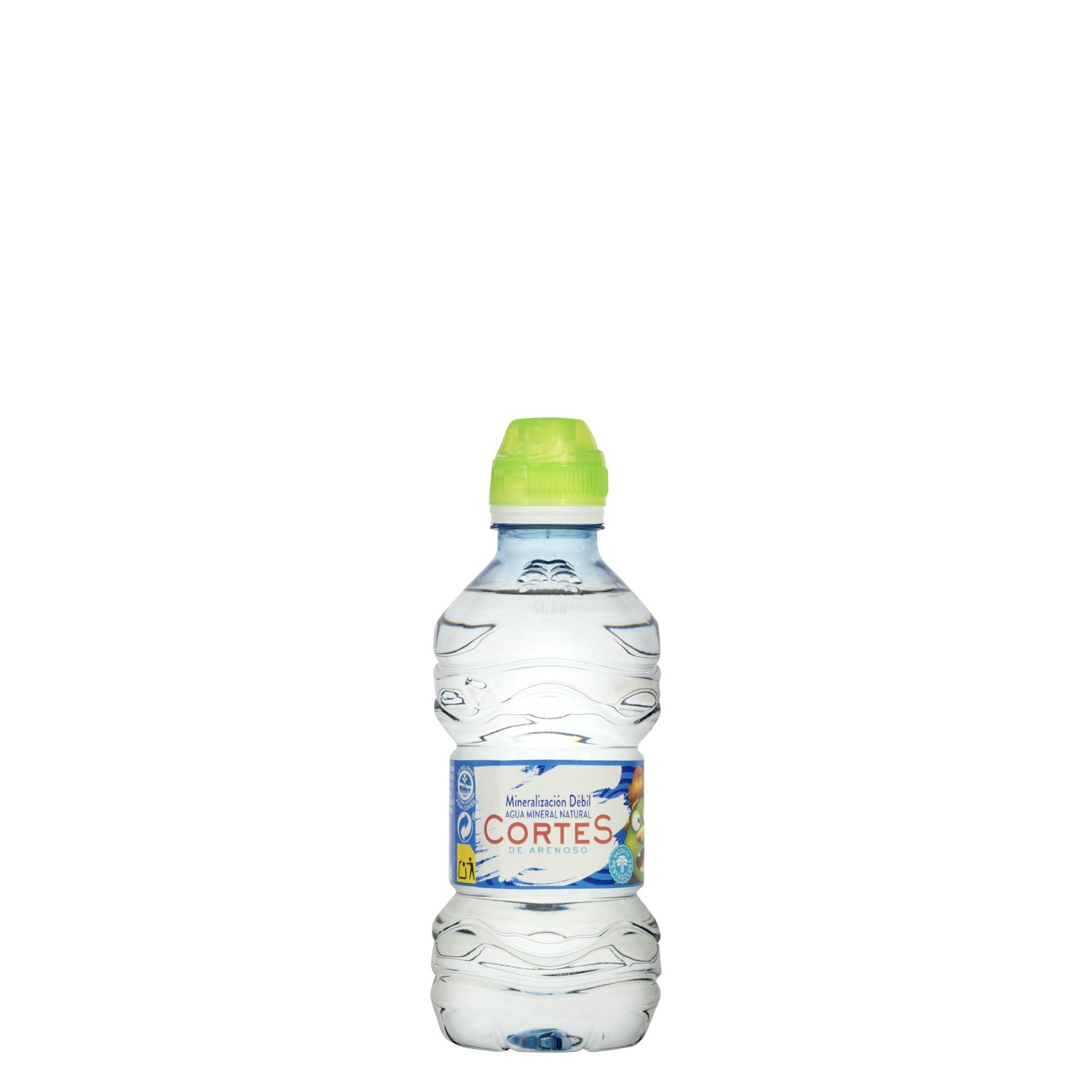 Petite eau minérale Cortes avec bouchon enfant
