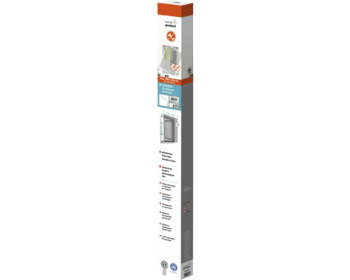 Insectenhor aluminium telescopisch voor ramen wit 100x120 cm