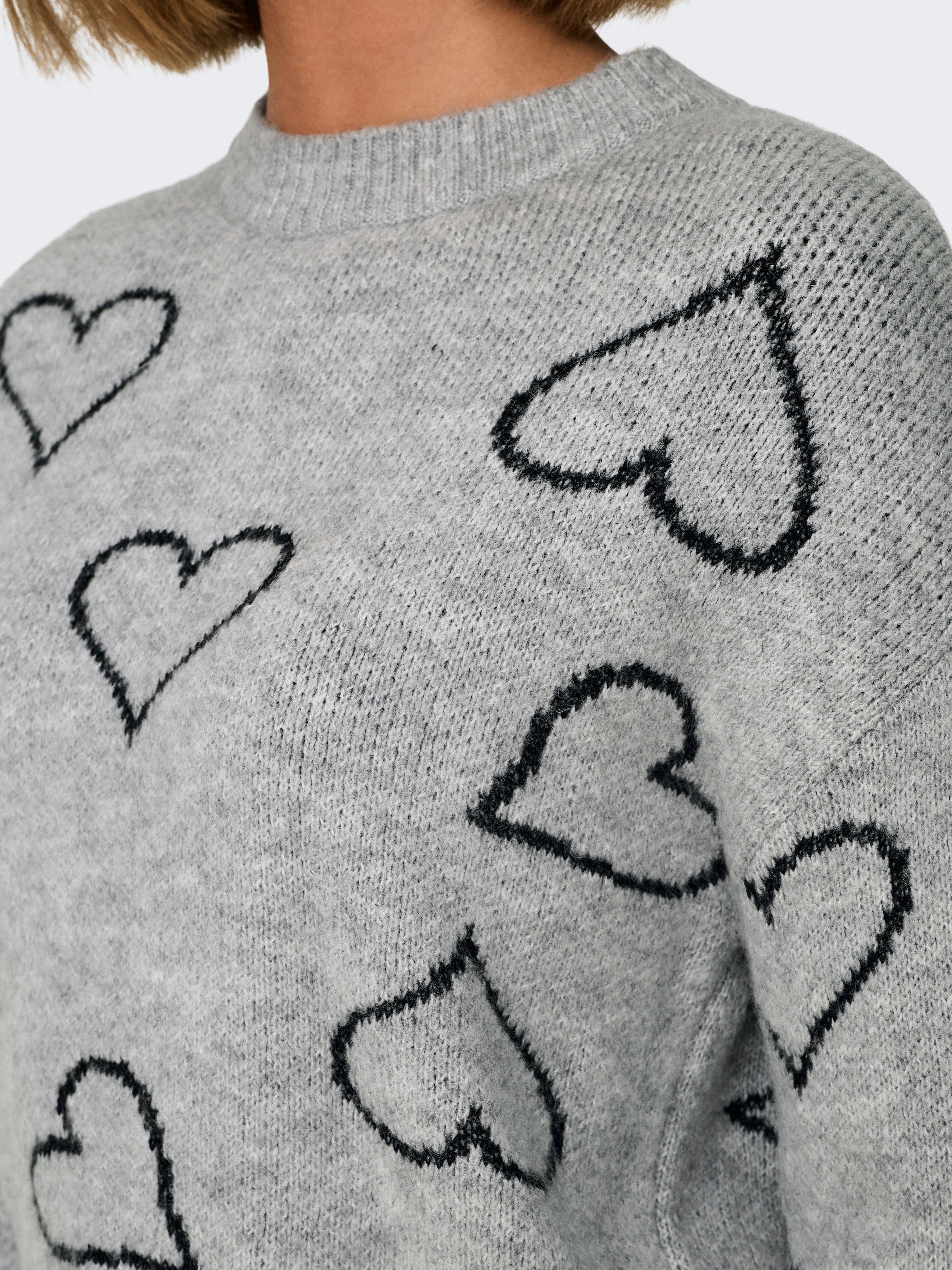 ONLHAPPIE Light Grey Melange