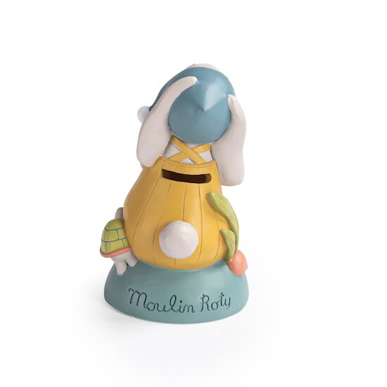 Trois petits lapins Tirelire lapin   de               Moulin Roty