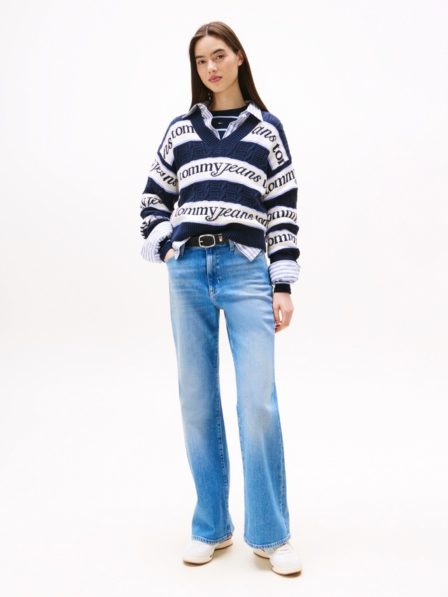 Tommy Jeans Bootcut-Jeans »BELLA HGH FLR DI5133« in ausgestellter Form