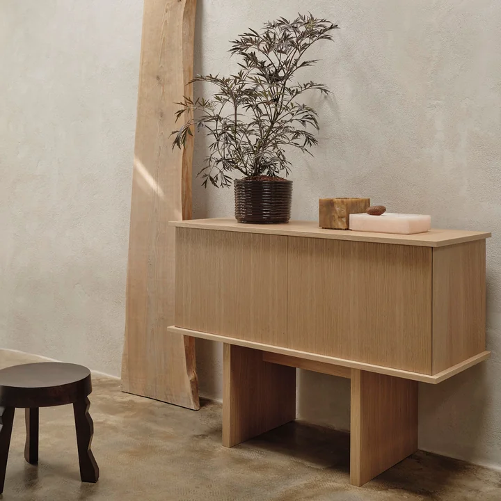 Ferm Living - Stilt Double Sideboard, Eiche natur
