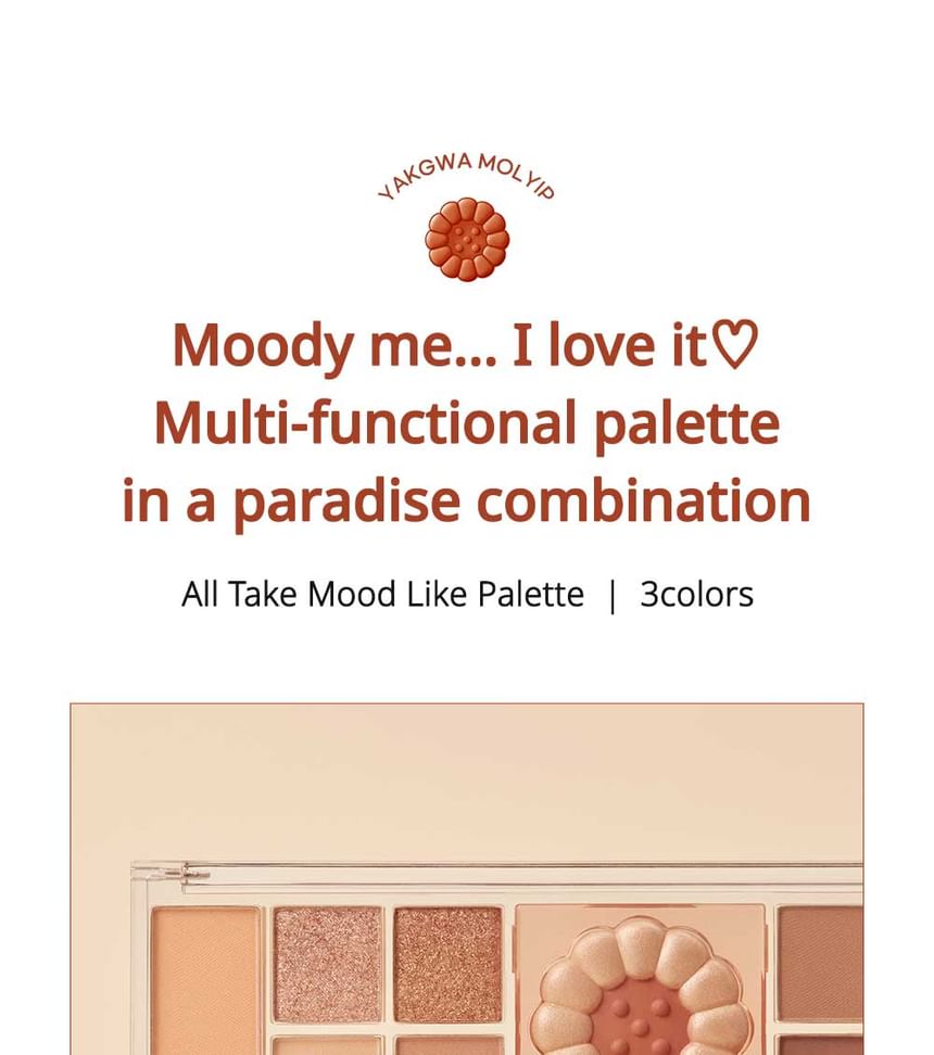 peripera - All Take Mood Like Palette Honey K-ookie Collectie