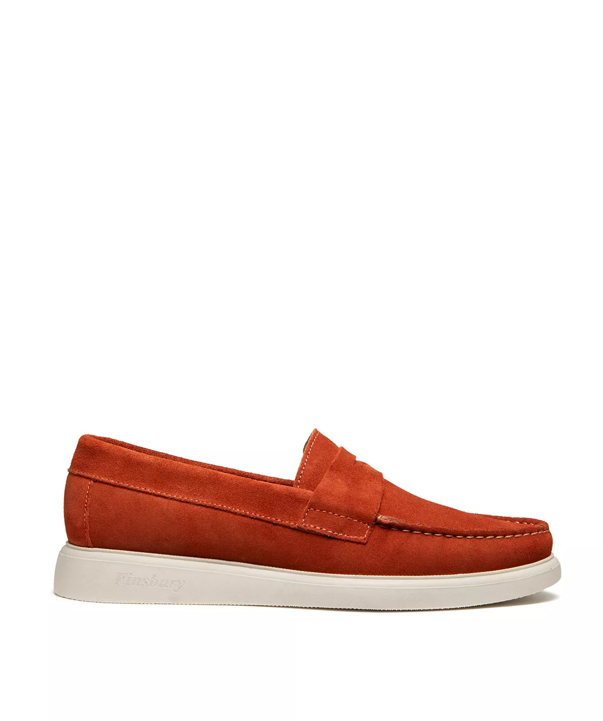 Mocassin Acapulco Veau Velours Brique