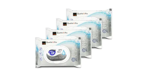 Super Soft Premium 99% Wasser 4x50 Stück