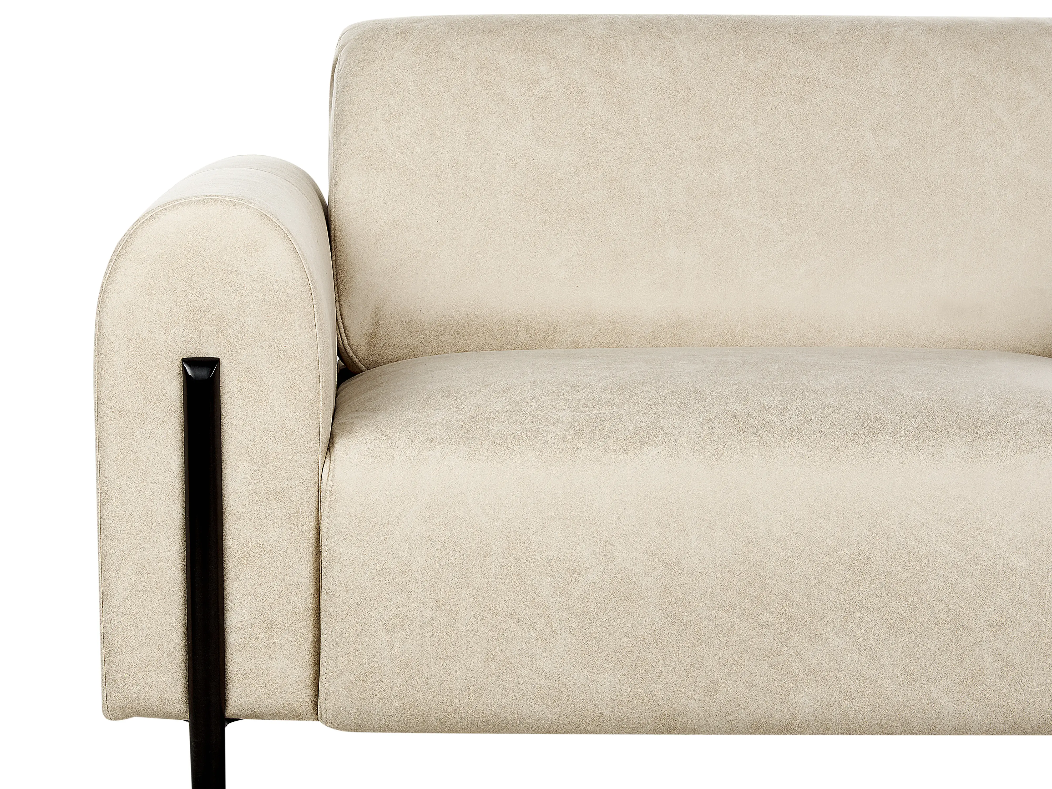 Bank 3-zits ASKIM Stof Beige