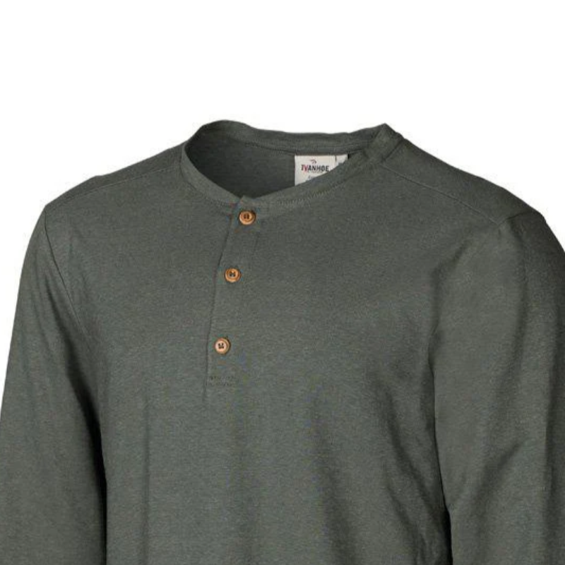 Ivanhoe GY Eje hemp heren longsleeve - Green