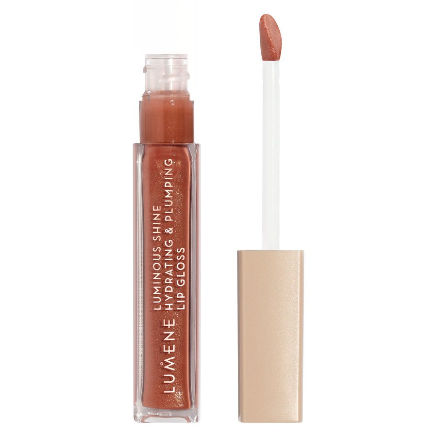 Lumene Luminous Shine Hydrating & Plumping Lip Gloss 8 Sunset Glow 5ml