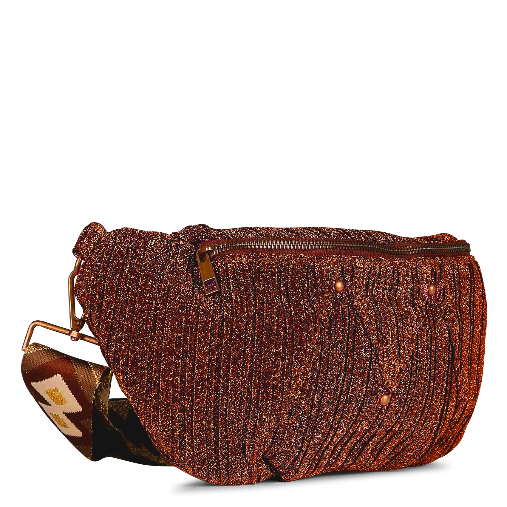 RONJA MILLA - Sac banane pailleté| Orange