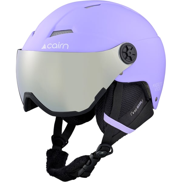 Casque de ski CAIRN ANDROID VISOR J MAT LILAC