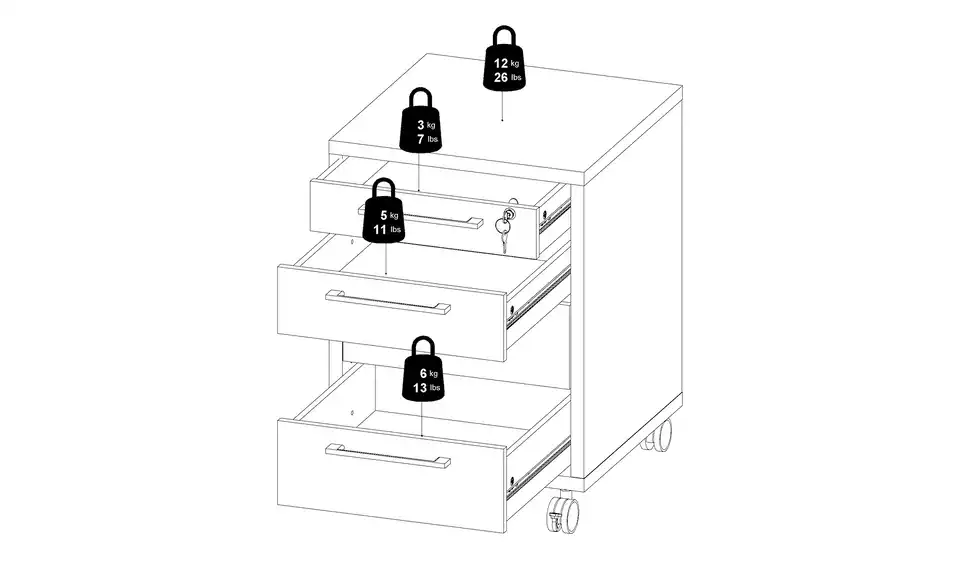 Rollcontainer Saale