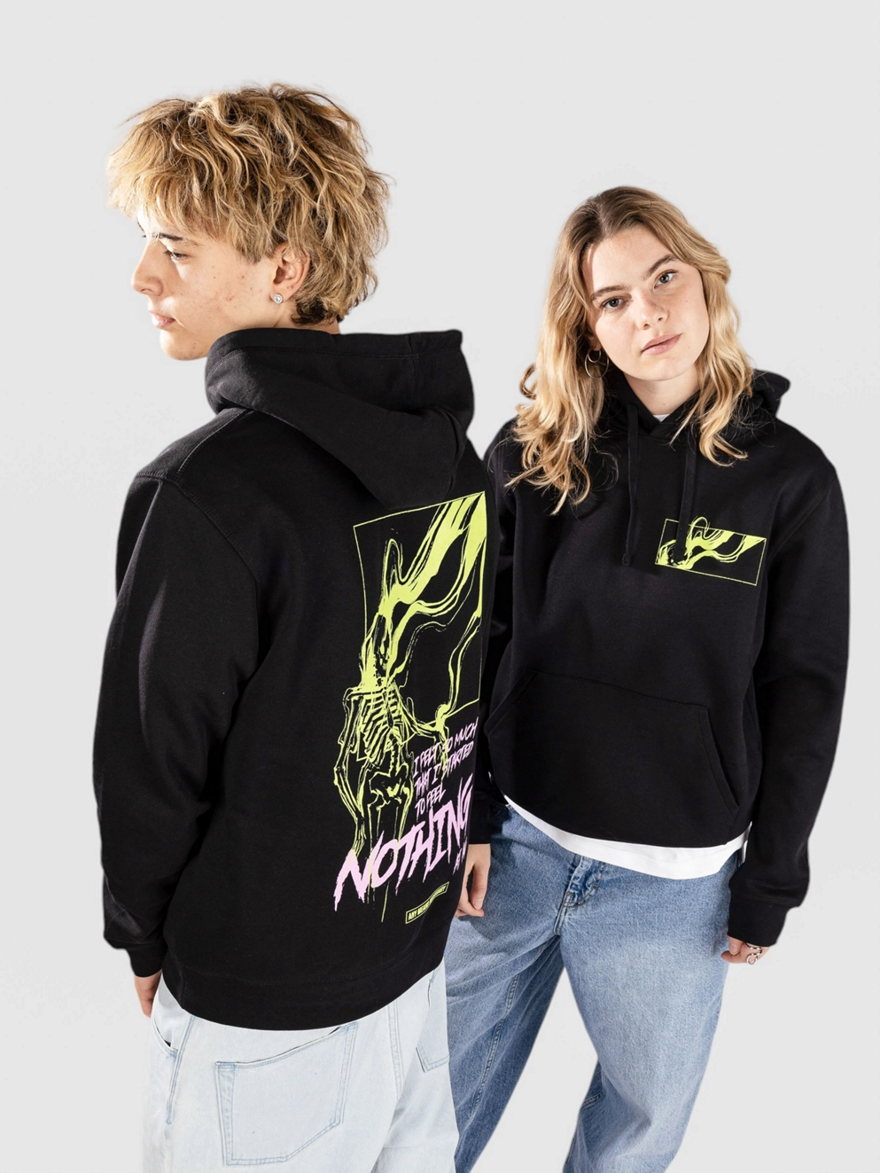 Any Means Necessary Felt So Much Hoodie black