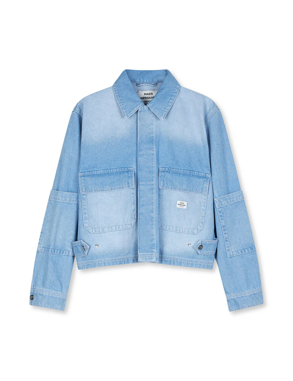 Mads Nørgaard  Bles Soleil denimjakke - Bright Blue Denim