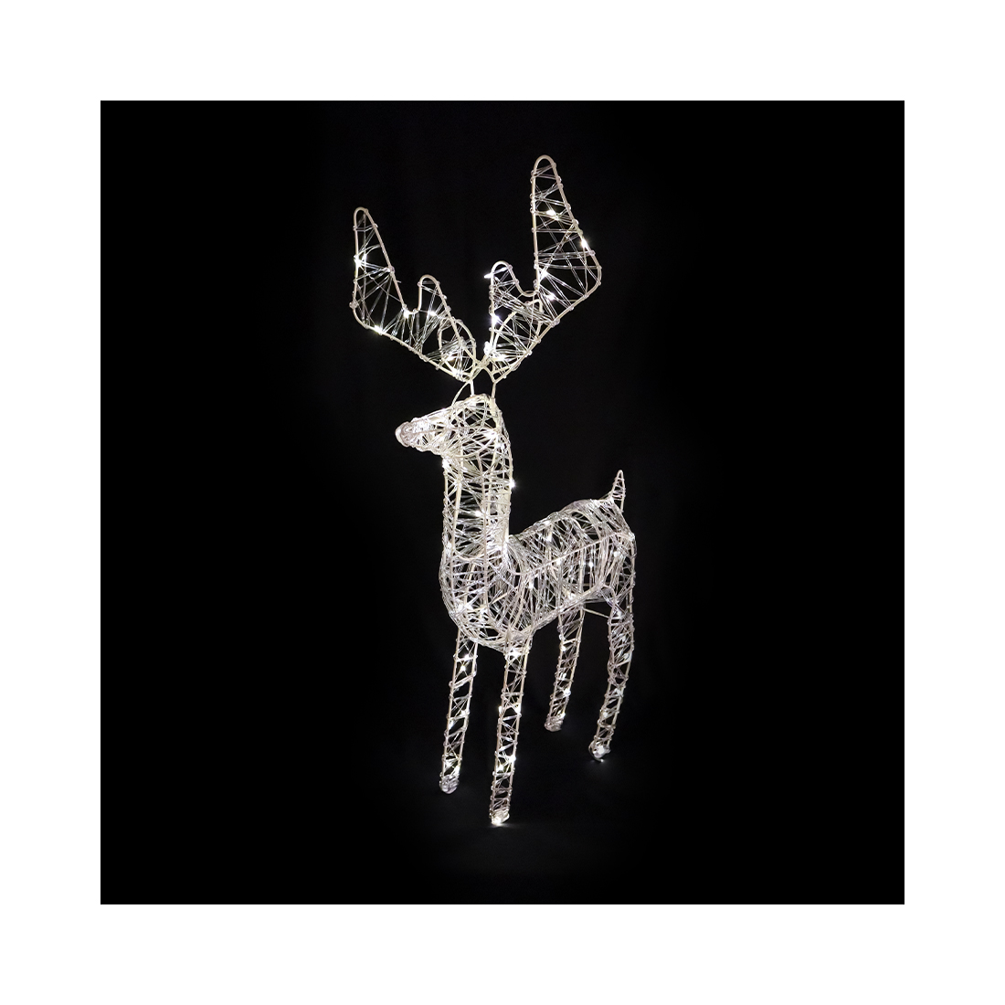 FS-STAR Outdoor LED Rentier 80 cm mit 80 LED's