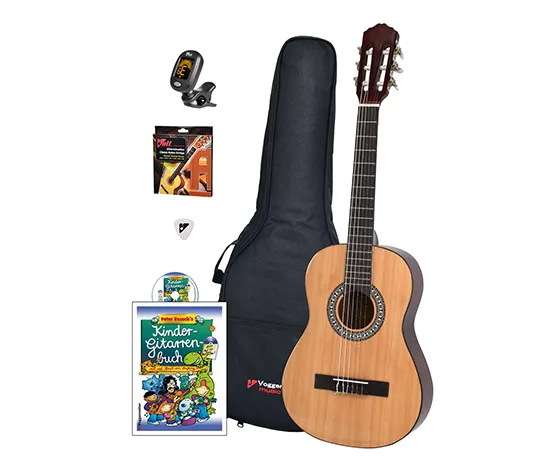 Voggenreiter Kindergitarren-Set, 1/2, ab 6 J.