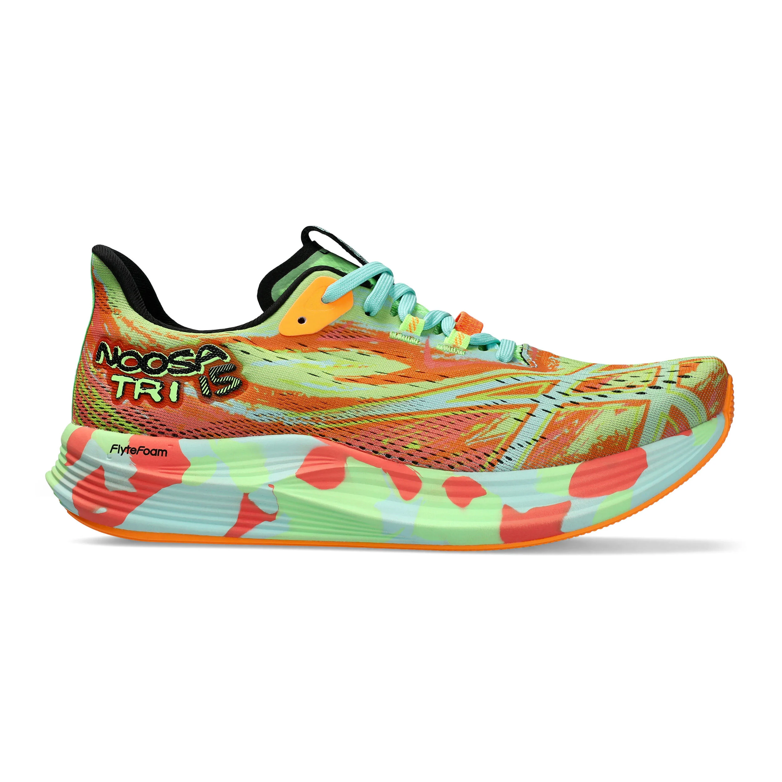 ASICS Noosa Tri 15 Chaussure De Compétition Femmes - Vert , Multicouleur