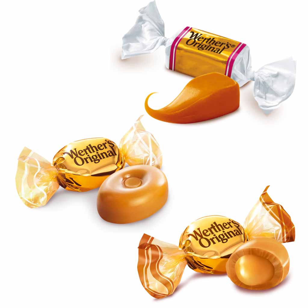 Werthers Original Caramel Favourites Bonbon-Mischung 605g MHD:1.2.25