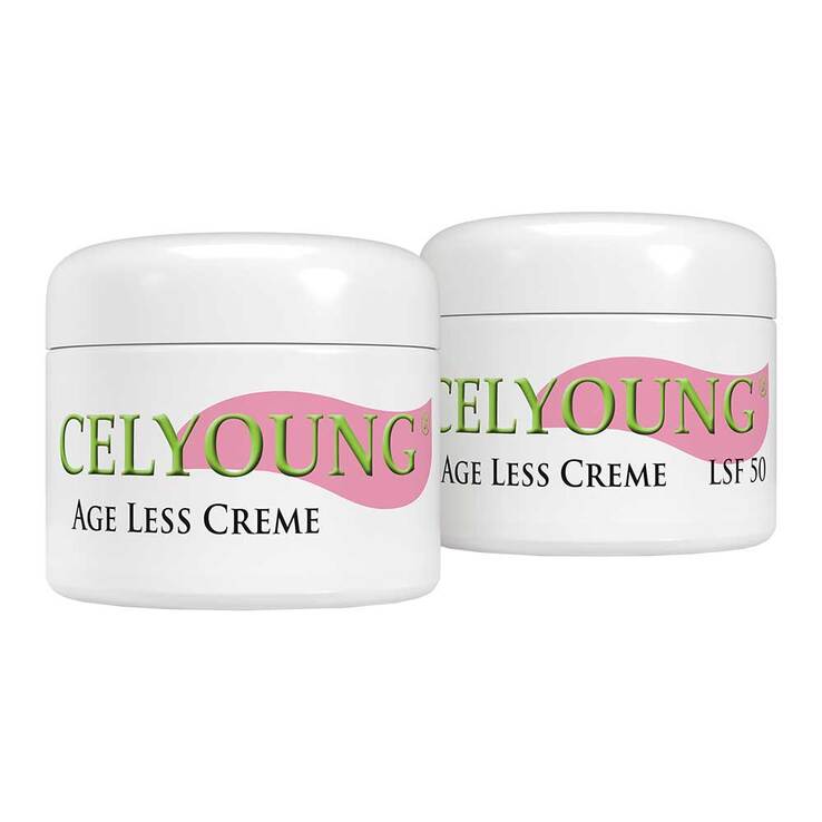 Celyoung age less Creme + gratis LSF 50, 2X50 ml