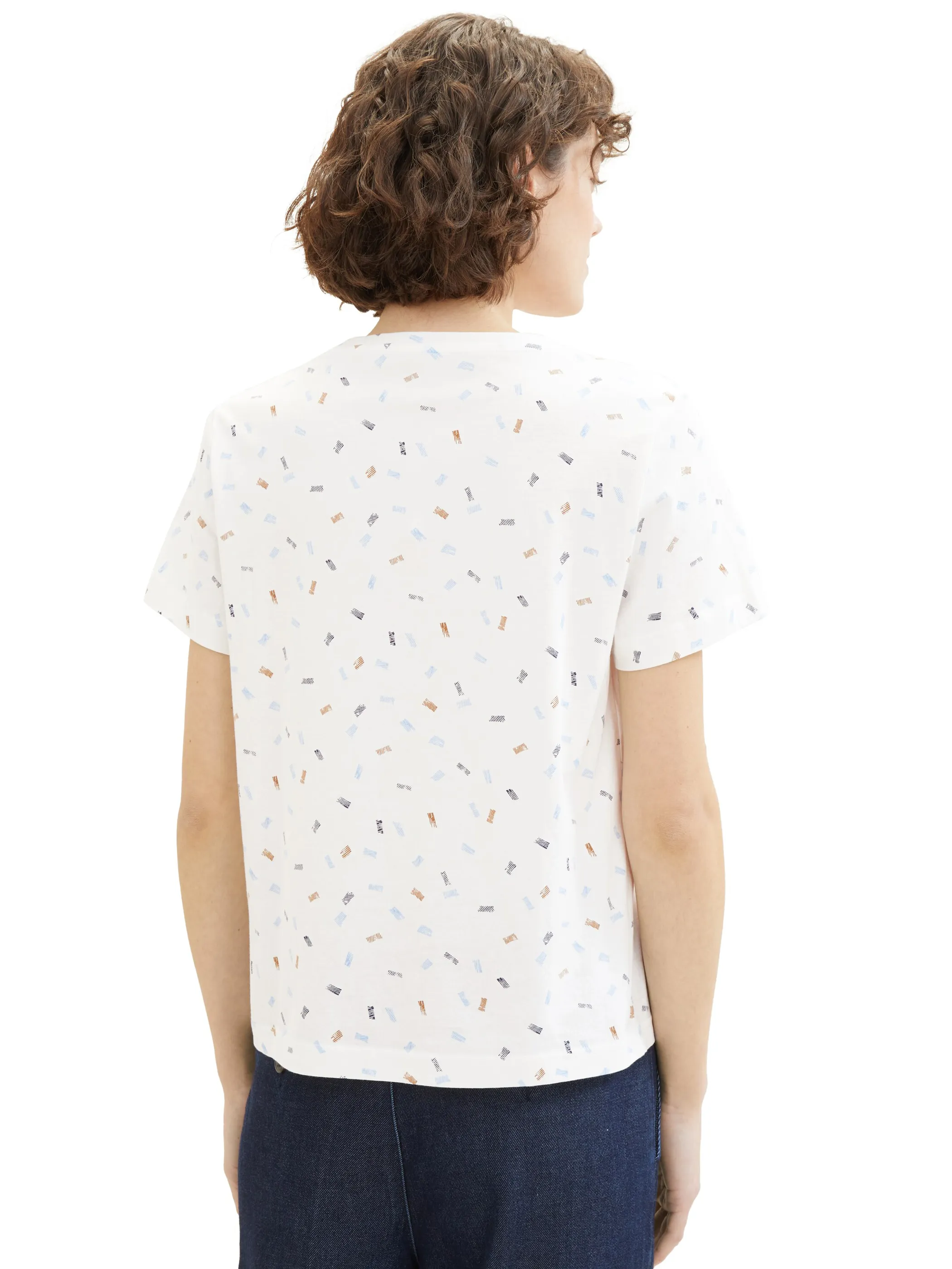 Damen T-Shirt mit Minimalprint