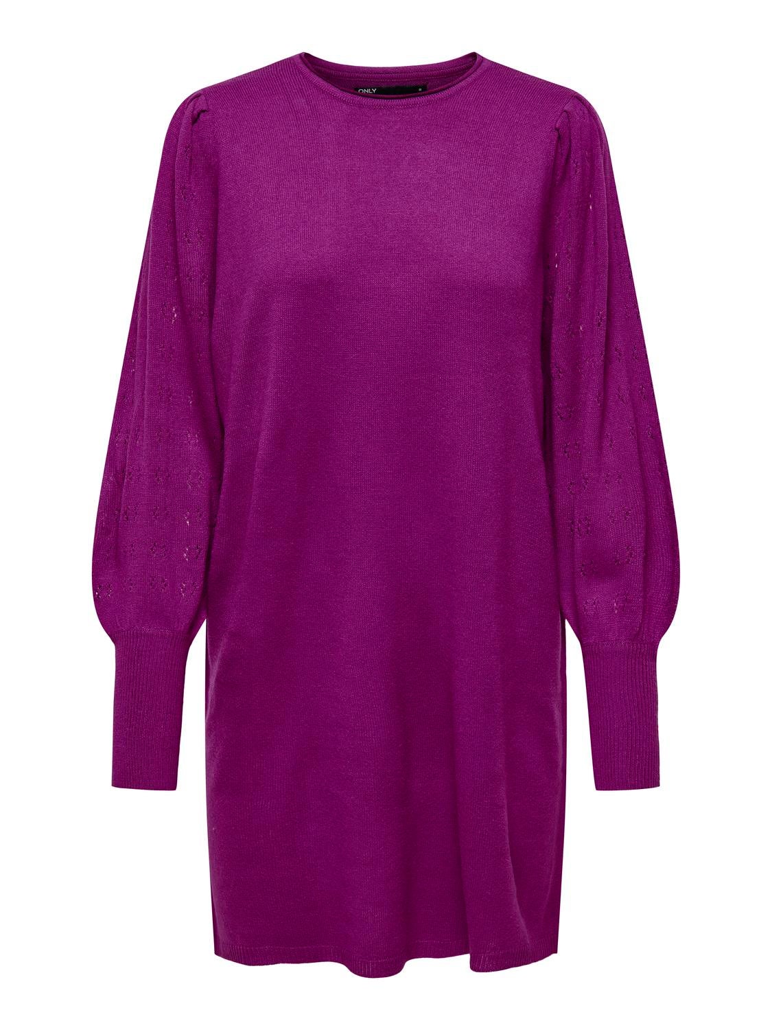 ONLMIRA Langes Kleid Purple Wine
