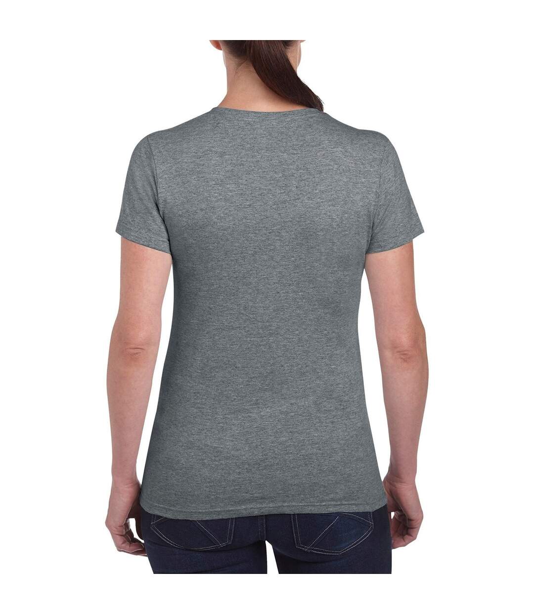 Gildan - T-shirt à manches courtes coupe féminine - Femme (Graphite) - UTBC2665