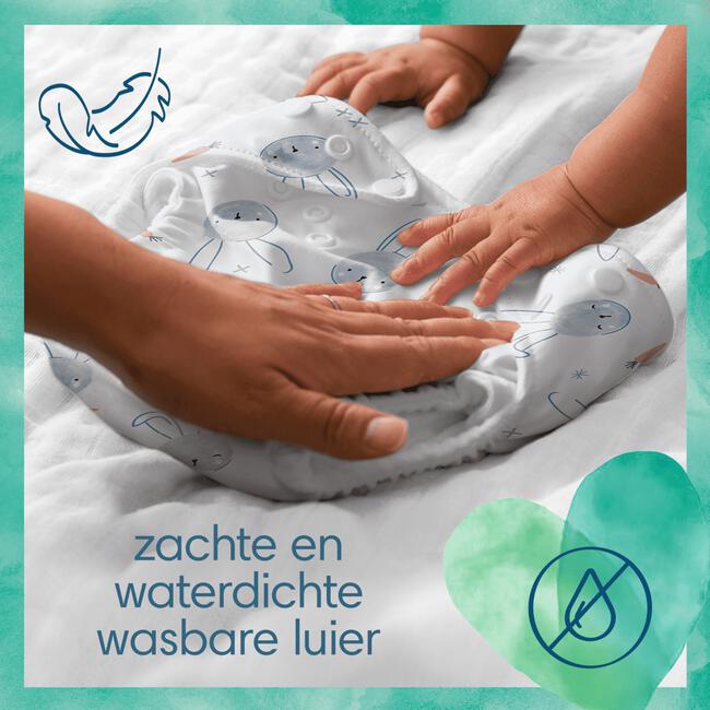 Pampers Harmonie Hybrid Wasbare Luiers 3KG-16KG 3 stuks