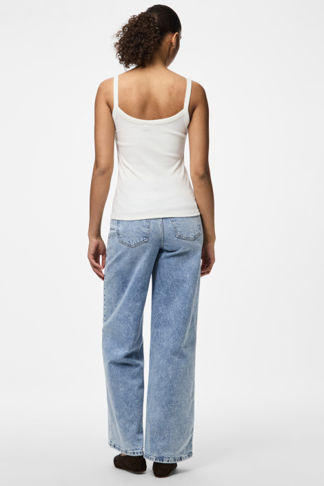 Pieces witte dames top