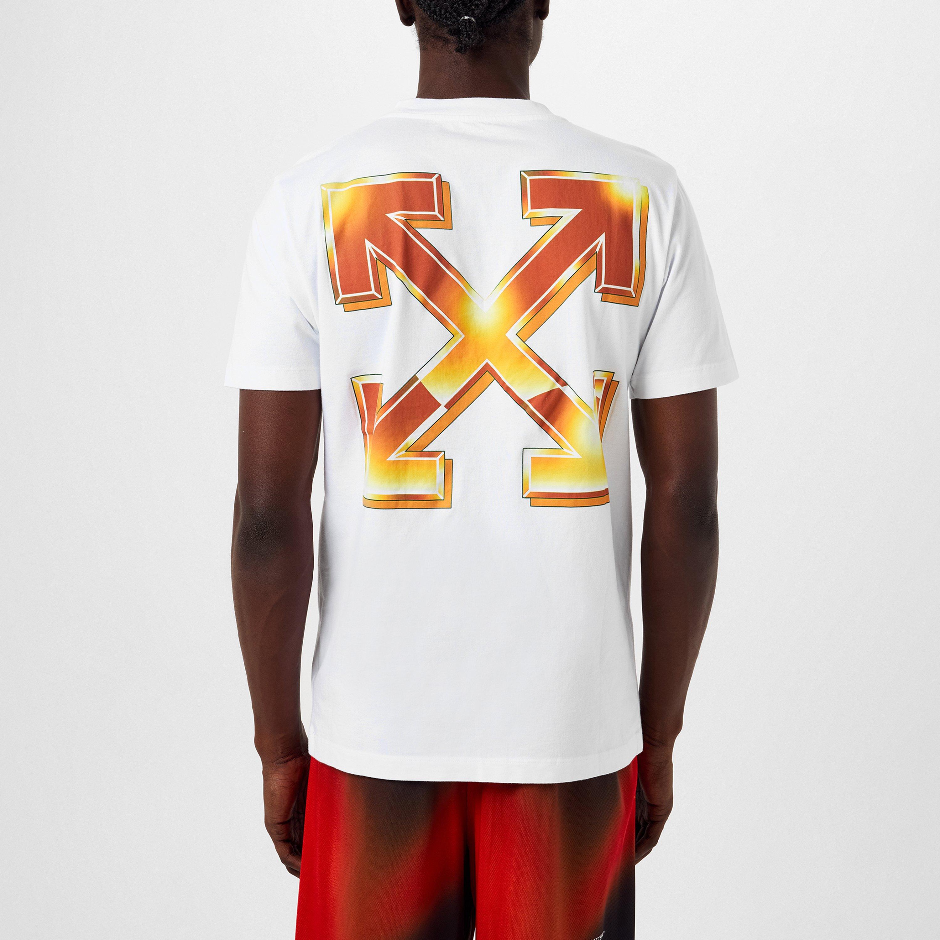 Off White Arrow Logo Slim T-Shirt