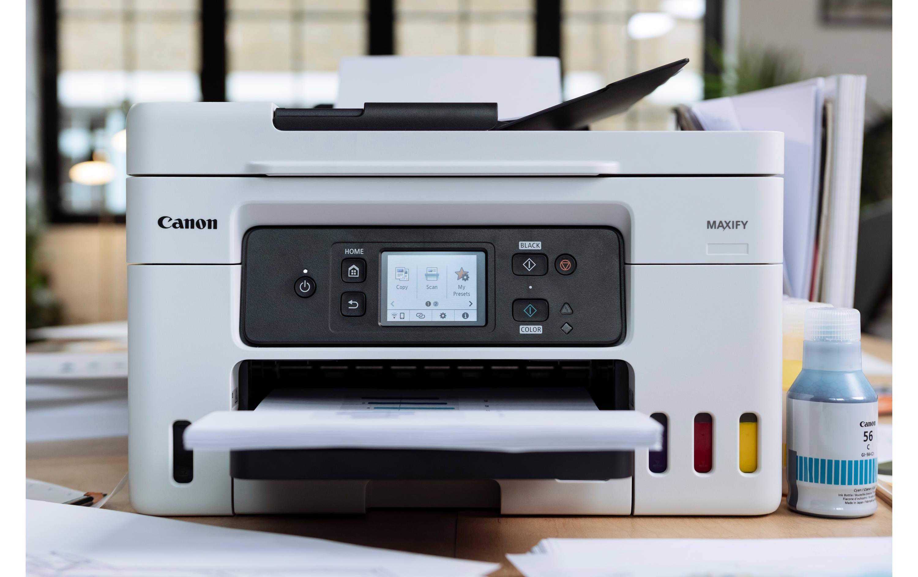 Multifunktionsdrucker MAXIFY GX4050<br>MegaTank Multifunktionsdrucker mit nachfüllbaren Tintentanks mit hoher Reichweite für den hochproduktiven Druck von Geschäftsdokumenten