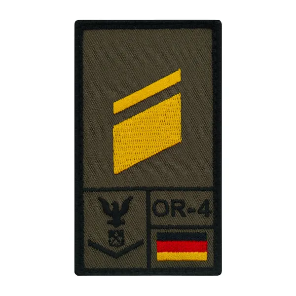 Café Viereck -  Rank Patch Stabskorporal Marine